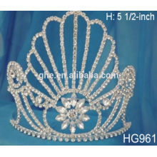 Coronas personalizadas tiaras princesa vestir hasta conjunto chica corona al por mayor